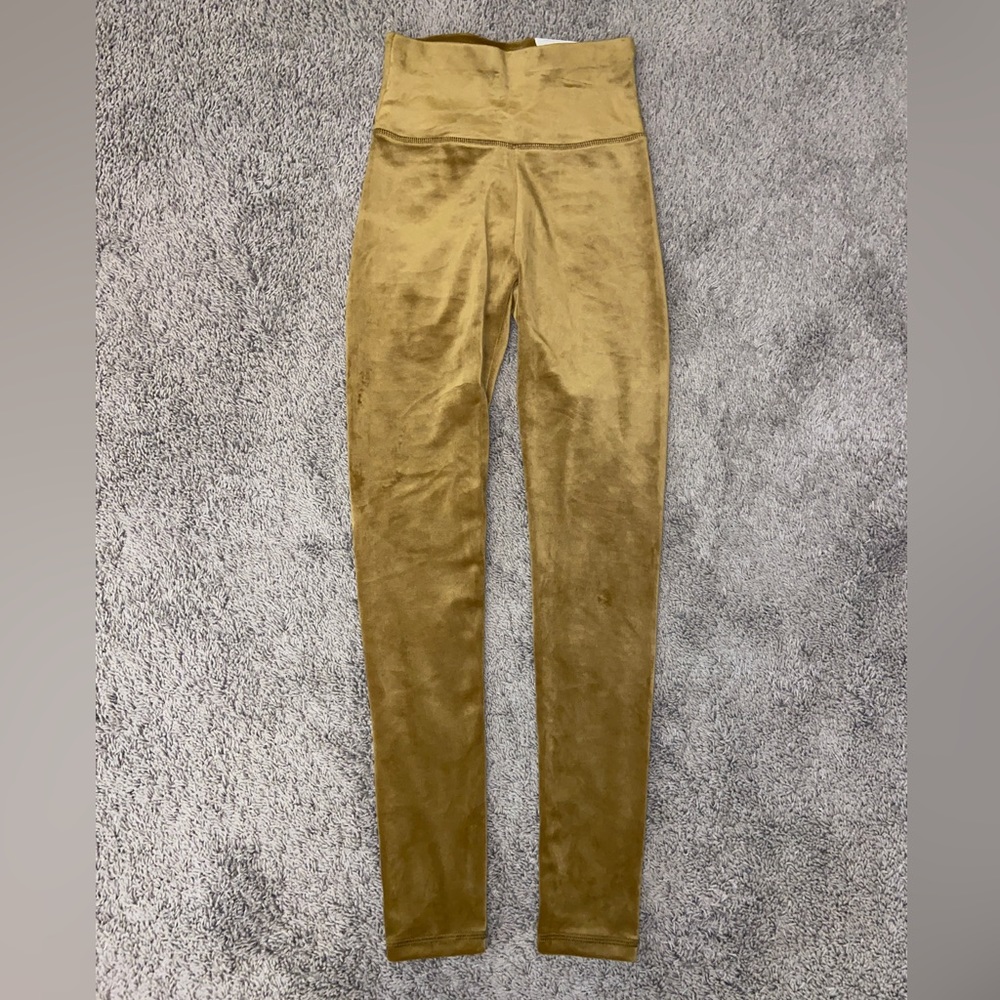 Velvet Gold Leggings